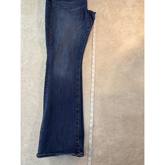 American Eagle Outfitters Women's Jeans, High Rise Skinny Kick Flare 12 Short - Picture 7 of 11
